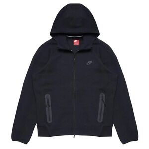 Nike Tech Fleece Windrunner Full Zip Hoodie Jacket FB7921-010 Mens Size XL Black